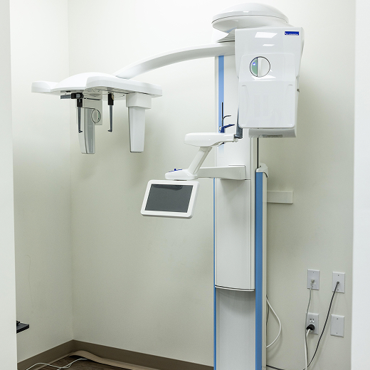 Panoramic and 3D imaging machine in the Sunrise Orthodontics office
